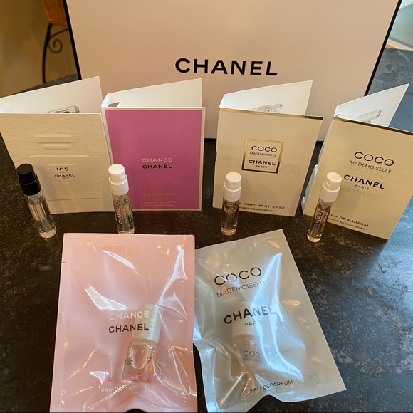 chanel chance sample set